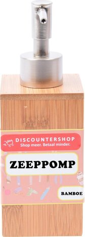 Discountershop Discountershop set - Bath accessories bamboo, 3-piece bathroom set of soap dispenser, soap dish and toilet brush, natural Discountershop Discountershop set - Bath accessories bamboo, 3-piece bathroom set of soap dispenser, soap dish and toilet brush, natural