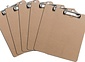 6x Klemborden - Klemborden B4 - Klemborden hout B4 39 x 28 x 0.3 cm 6x Klemborden - Klemborden B4 - Klemborden hout B4 39 x 28 x 0.3 cm