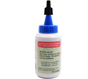 Discountershop Discountershop® Houtlijm 250 gram Wit Discountershop Discountershop® Houtlijm 250 gram Wit