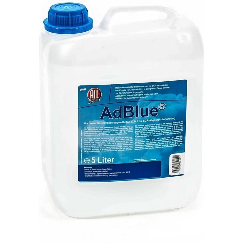 Adblue 5 liter voor dieselsysteem - Complete oplossing met tuit inbegr 
