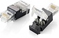 Cable connector RJ-45 Black, Transparent RJ45 connectors - Plug - Connector - Cat5E - Cat6 - Plugs - Connector plug - UTP - Ethernet - Internet plug - Network plug Cable connector RJ-45 Black, Transparent RJ45 connectors - Plug - Connector - Cat5E - Cat6 - Plugs - Connector plug - UTP - Ethernet - Internet plug - Network plug