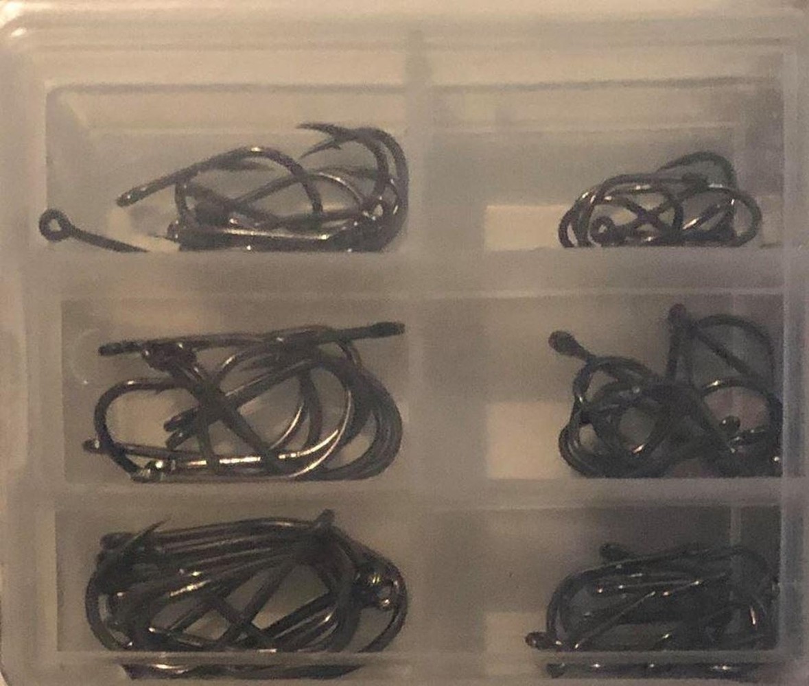 Max Ranger Fishing hooks 60 pieces in 6 sizes - Fishing - Hooks Max Ranger Fishing hooks 60 pieces in 6 sizes - Fishing - Hooks