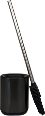 Discountershop Toiletborstel RVS Zwart - Wcborstel Rvs - RVS Toiletborstel in houder - Toiletborstelhouder - Wc borstel - borstel - Toiletborstel met houder vrijstaand - RVS geborsteld Discountershop Toiletborstel RVS Zwart - Wcborstel Rvs - RVS Toiletborstel in houder - Toiletborstelhouder - Wc borstel - borstel - Toiletborstel met houder vrijstaand - RVS geborsteld