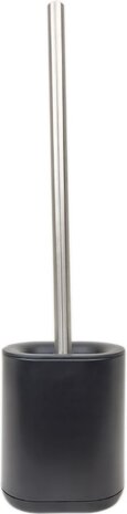 Discountershop Toiletborstel RVS Zwart - Wcborstel Rvs - RVS Toiletborstel in houder - Toiletborstelhouder - Wc borstel - borstel - Toiletborstel met houder vrijstaand - RVS geborsteld Discountershop Toiletborstel RVS Zwart - Wcborstel Rvs - RVS Toiletborstel in houder - Toiletborstelhouder - Wc borstel - borstel - Toiletborstel met houder vrijstaand - RVS geborsteld