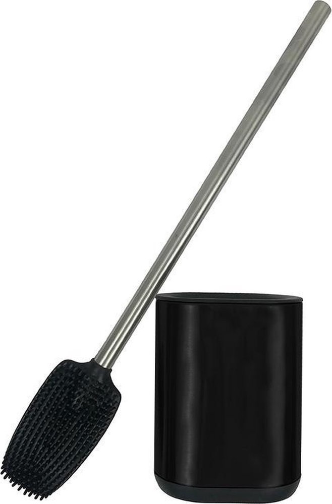 Discountershop Toilet brush stainless steel Black - Toilet brush Stainless steel - Stainless steel Toilet brush in holder - Toilet brush holder - Toilet brush - brush - Toilet brush with holder freestanding - Brushed stainless steel Discountershop Toilet brush stainless steel Black - Toilet brush Stainless steel - Stainless steel Toilet brush in holder - Toilet brush holder - Toilet brush - brush - Toilet brush with holder freestanding - Brushed stainless steel