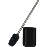 Discountershop Toilet brush stainless steel Black - Toilet brush Stainless steel - Stainless steel Toilet brush in holder - Toilet brush holder - Toilet brush - brush - Toilet brush with holder freestanding - Brushed stainless steel Discountershop Toilet brush stainless steel Black - Toilet brush Stainless steel - Stainless steel Toilet brush in holder - Toilet brush holder - Toilet brush - brush - Toilet brush with holder freestanding - Brushed stainless steel