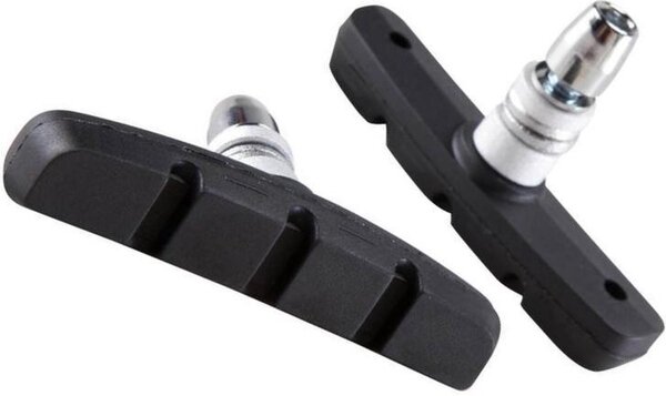 Discountershop 3 set Universele Rubberen Fiets V Remblokken Set - 3 Paar – 6 Stuks – 70mm | Rubber Remblokjes | Fietsen Remblok | Remblokkenset | Remblokset Geschikt voor Mountainbike, Stadsfiets, Vouwfiets en Tourfiets