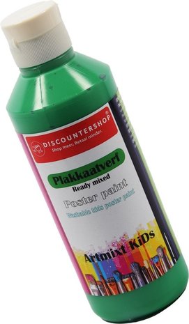 Discountershop Poster paint Discountershop - Poster paint Basic water-based 6 pieces 250 ML - poster paint washable Poster paint children poster paint on wood Discountershop Poster paint Discountershop - Poster paint Basic water-based 6 pieces 250 ML - poster paint washable Poster paint children poster paint on wood