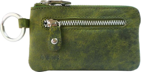 4 East Wallet Car Key RFID Anti Theft Key Etui-RFID ONLY YOUR CARDS - wallet ladies - wallet men - wallet cards - Wallet with credit card holder Key pouch - Key folders - Key bag ladies - 4E-006 - Olive - Green