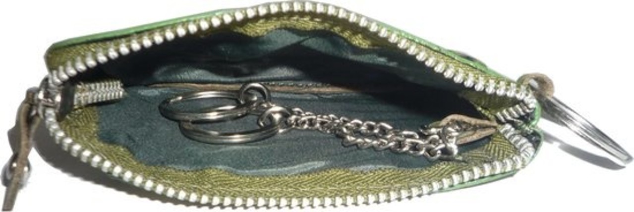 4 East Wallet Car Key RFID Anti Theft Key Etui-RFID ONLY YOUR CARDS - wallet ladies - wallet men - wallet cards - Wallet with credit card holder Key pouch - Key folders - Key bag ladies - 4E-006 - Olive - Green