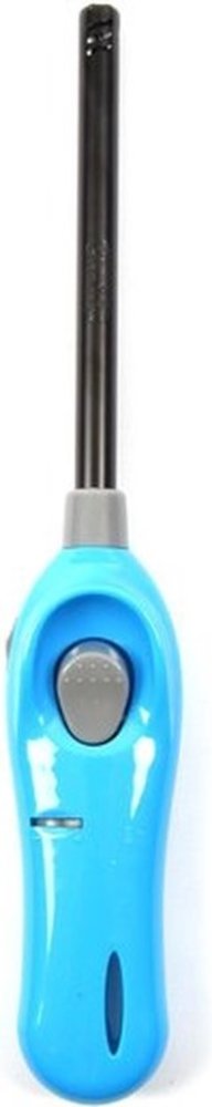Discountershop Lighter with child protection - Barbecue lighter - Package of 2x BBQ lighters refillable| A Quality |Child Protection/Child Lock |2x  blue| 26 cm Discountershop Lighter with child protection - Barbecue lighter - Package of 2x BBQ lighters refillable| A Quality |Child Protection/Child Lock |2x  blue| 26 cm