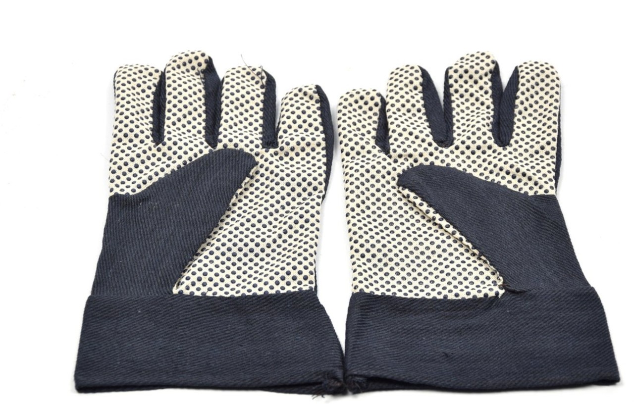 Kinzo Garden Gloves | Work Gloves - Dark Blue - White