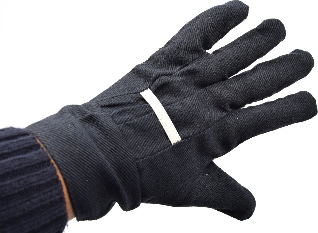 Kinzo Garden Gloves | Work Gloves - Dark Blue - White