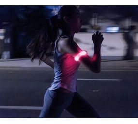 Merkloos Reflective Running Lighting - Running / Cycling Sport Bracelet With LED Lighting Orange Merkloos Reflective Running Lighting - Running / Cycling Sport Bracelet With LED Lighting Orange