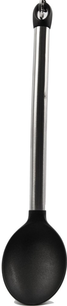 Merkloos Kitchenware serving spoon 35 stainless steel with soft plastic \ small size Merkloos Kitchenware serving spoon 35 stainless steel with soft plastic \ small size