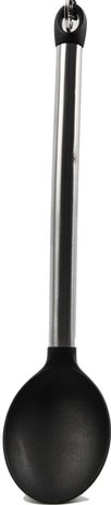 Merkloos Kitchenware serving spoon 35 stainless steel with soft plastic \ small size Merkloos Kitchenware serving spoon 35 stainless steel with soft plastic \ small size