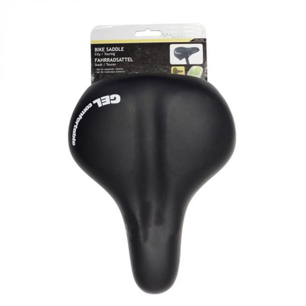 Merkloos Bicycle saddle with gel for extra comfort Merkloos Bicycle saddle with gel for extra comfort
