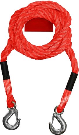 Merkloos TOWING ROPE 4 METERS 2800 KG