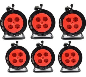 Merkloos 6 stuks - Kabelbox verlengsnoer kabelhaspel kabel verleng haspel met 4 geaarde stopcontacten 15 meter - Kabelhaspel - haspel - haspel 15 meter - kabelhaspel 250 volt | 3000 watt Merkloos 6 stuks - Kabelbox verlengsnoer kabelhaspel kabel verleng haspel met 4 geaarde stopcontacten 15 meter - Kabelhaspel - haspel - haspel 15 meter - kabelhaspel 250 volt | 3000 watt
