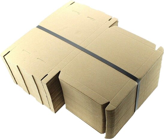 Merkloos Mailbox box letterbox boxes A5 120 pieces with top cover white 255 x 160 x 28 m