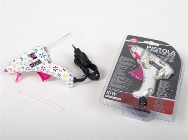Merkloos Silicone gun 10W 16.5 x 11.5 cm - Glue gun - Glue with gun - Glue