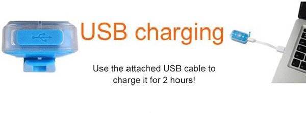 Merkloos Pink Outdoor Safety Lamp | Mountain bike rear light | bicycle light | helmet light USB charging | balance car safety light night running light