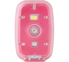 Merkloos Pink Outdoor Safety Lamp | Mountain bike rear light | bicycle light | helmet light USB charging | balance car safety light night running light Merkloos Pink Outdoor Safety Lamp | Mountain bike rear light | bicycle light | helmet light USB charging | balance car safety light night running light