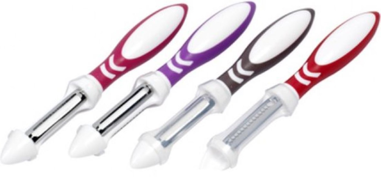 Merkloos Peeler with cap | paring knife | Fruit cutter | Vegetable peeler | Potato peeler | apple peeler | potato peeler Merkloos Peeler with cap | paring knife | Fruit cutter | Vegetable peeler | Potato peeler | apple peeler | potato peeler