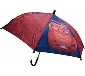 Disney Disney Cars paraplu blauw/rood voor jongens - Kinderparaplu