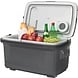 Discountershop Koelbox 45 liter 12V/240V - Elektrische Koelbox - 45L - AC/DC met handvat en wielen - 12V/240V - Grijs-groen Koelt én verwarmt, dus ook handig als je eten warm wilt houden. Discountershop Koelbox 45 liter 12V/240V - Elektrische Koelbox - 45L - AC/DC met handvat en wielen - 12V/240V - Grijs-groen Koelt én verwarmt, dus ook handig als je eten warm wilt houden.