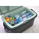 Discountershop Cool box 45 liters 12V/240V - Electric Cool box - 45L - AC/DC with handle and wheels - 12V/240V - Grey-green Cools and heats, so also useful if you want to keep food warm. Discountershop Cool box 45 liters 12V/240V - Electric Cool box - 45L - AC/DC with handle and wheels - 12V/240V - Grey-green Cools and heats, so also useful if you want to keep food warm.