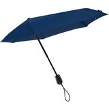 STORMini® Storm umbrella - Anti storm umbrella - STORMini Aerodynamic folding storm umbrella Blue - hand opening Blue STORMini® Storm umbrella - Anti storm umbrella - STORMini Aerodynamic folding storm umbrella Blue - hand opening Blue