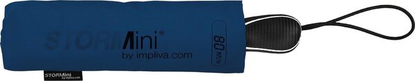 STORMini® Stormparaplu - Antistorm paraplu - STORMini Aerodynamische opvouwbare stormparaplu Blauw - handopening Blauw STORMini® Stormparaplu - Antistorm paraplu - STORMini Aerodynamische opvouwbare stormparaplu Blauw - handopening Blauw