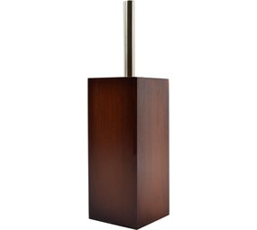 Merkloos Toilet brush wood 8mm thick - toilet brushes - WC Bamboo Dark color - Toilet brush holder with WC brush holder - Wooden brush holder - dark brown Merkloos Toilet brush wood 8mm thick - toilet brushes - WC Bamboo Dark color - Toilet brush holder with WC brush holder - Wooden brush holder - dark brown