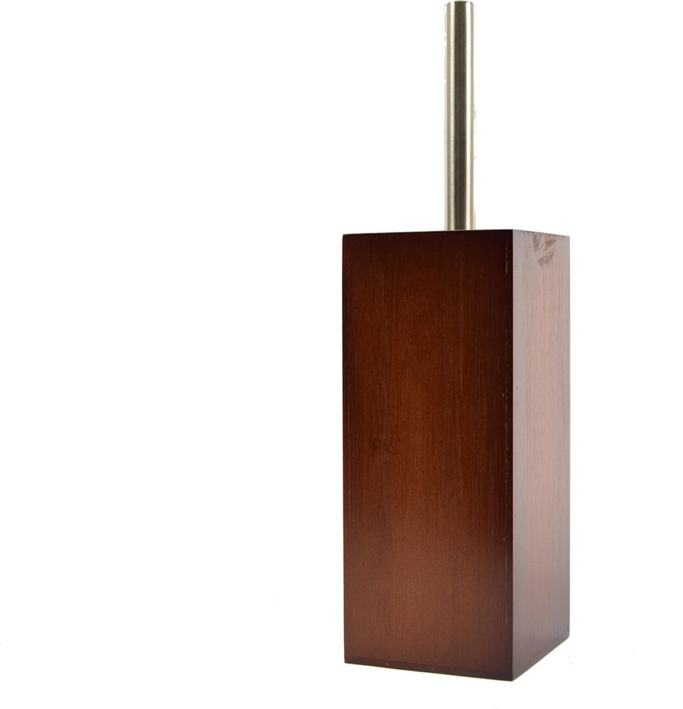Merkloos Toilet brush wood 8mm thick - toilet brushes - WC Bamboo Dark color - Toilet brush holder with WC brush holder - Wooden brush holder - dark brown Merkloos Toilet brush wood 8mm thick - toilet brushes - WC Bamboo Dark color - Toilet brush holder with WC brush holder - Wooden brush holder - dark brown