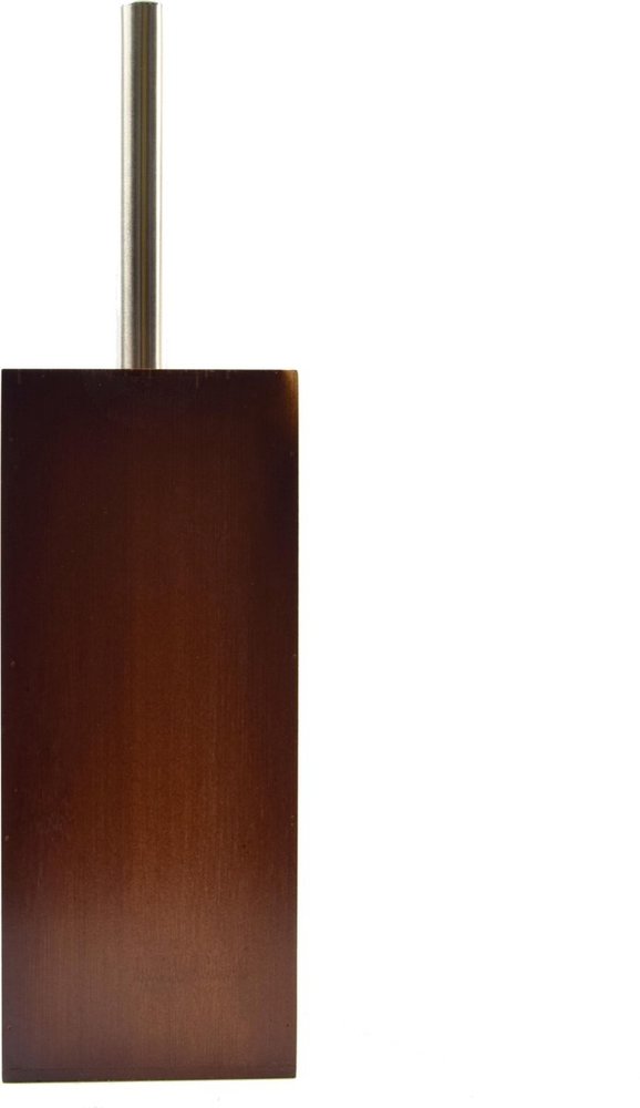 Merkloos Toilet brush wood 8mm thick - toilet brushes - WC Bamboo Dark color - Toilet brush holder with WC brush holder - Wooden brush holder - dark brown Merkloos Toilet brush wood 8mm thick - toilet brushes - WC Bamboo Dark color - Toilet brush holder with WC brush holder - Wooden brush holder - dark brown