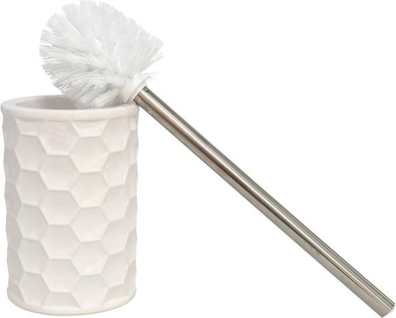 Merkloos Toilet brush stainless steel - Premium Toilet brush Stainless steel - Stainless steel Toilet brush in holder - Toilet brush holder - Toilet brush - Toilet Brush Set Freestanding Ceramic with white stainless steel brush - Dog - Porcelain Merkloos Toilet brush stainless steel - Premium Toilet brush Stainless steel - Stainless steel Toilet brush in holder - Toilet brush holder - Toilet brush - Toilet Brush Set Freestanding Ceramic with white stainless steel brush - Dog - Porcelain