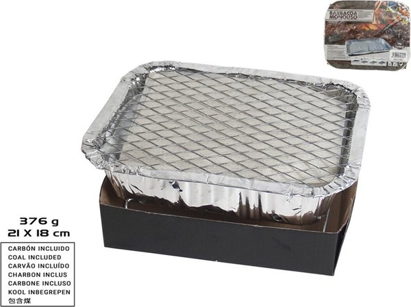 Merkloos Mini Instant Picnic wegwerp BBQ| voor 2 personen | Wegwerp - Buiten barbecue - Tafel - Rooster - Balkon - Picknick - Barbecue accessoires |wegwerpbarbecue |Grill - Barbecue kopen - Barbecuen - Barbecue saus-1200g Merkloos Mini Instant Picnic wegwerp BBQ| voor 2 personen | Wegwerp - Buiten barbecue - Tafel - Rooster - Balkon - Picknick - Barbecue accessoires |wegwerpbarbecue |Grill - Barbecue kopen - Barbecuen - Barbecue saus-1200g