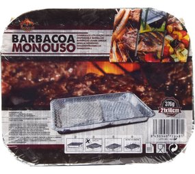 Merkloos Mini Instant Picnic wegwerp BBQ| voor 2 personen | Wegwerp - Buiten barbecue - Tafel - Rooster - Balkon - Picknick - Barbecue accessoires |wegwerpbarbecue |Grill - Barbecue kopen - Barbecuen - Barbecue saus-1200g