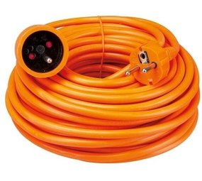 Merkloos Verlengsnoer - Spatwaterdicht IP44 - Met randaarde - 20 meter - Verlengsnoer - Verlengsnoer - 20 meter - Luxe verlengsnoer oranje met penaarde - 20 meter - verlengkabel Merkloos Verlengsnoer - Spatwaterdicht IP44 - Met randaarde - 20 meter - Verlengsnoer - Verlengsnoer - 20 meter - Luxe verlengsnoer oranje met penaarde - 20 meter - verlengkabel