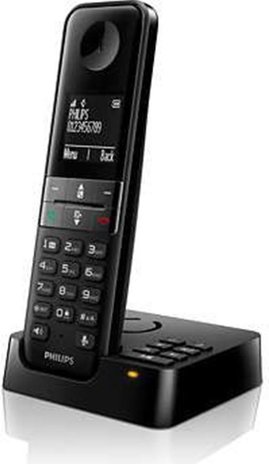 Philips PHILIPS D4751B Cordless landline phone with answering machine
