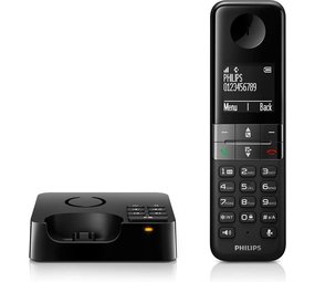 Philips PHILIPS D4751B Draadloze vaste telefoon met antwoordapparaat