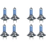 Grundig Voltage Automotive H7 Headlight Bulb Blue Eagle Brighter Upgrade for High Beam Low Beam Driving Fog Lamp (Pair) - H7 Car Bulbs - H7 - 12V 55W - 8 Piece | Blue