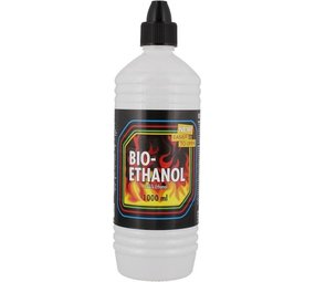 Merkloos Bio-Ethanol - 1 liter per bottle - Lamp oil & gels - 'bio ethanol 1 liter' Merkloos Bio-Ethanol - 1 liter per bottle - Lamp oil & gels - 'bio ethanol 1 liter'