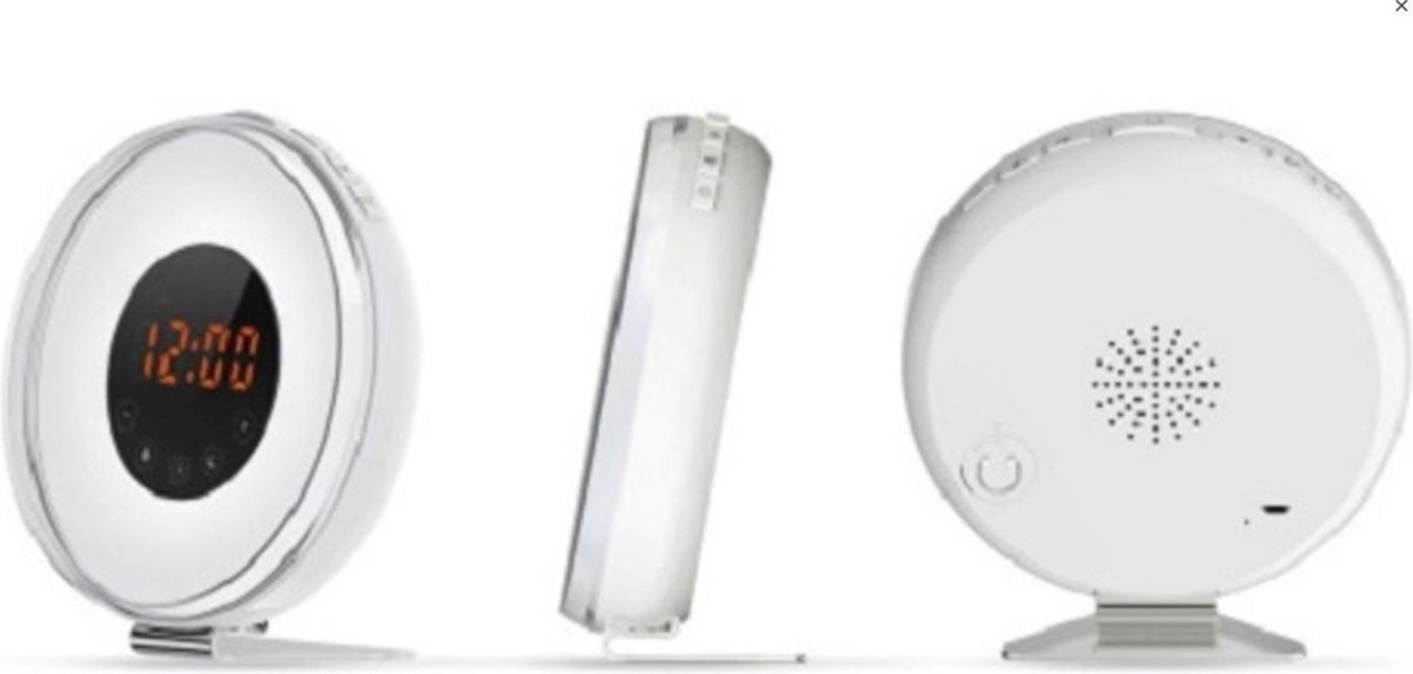 Merkloos Wake Up Light Wekker - Natuurlijk Wakker Worden - 10 Verschillende Helderheids Standen - Snooze Functie - Radio is Ontvangbaar - Alarm - Verschillende Kleuren Licht - Natuurlijke Geluiden voor een Heerlijke Ontwaking Merkloos Wake Up Light Wekker - Natuurlijk Wakker Worden - 10 Verschillende Helderheids Standen - Snooze Functie - Radio is Ontvangbaar - Alarm - Verschillende Kleuren Licht - Natuurlijke Geluiden voor een Heerlijke Ontwaking