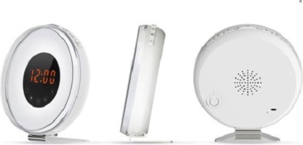 Merkloos Wake Up Light Wekker - Natuurlijk Wakker Worden - 10 Verschillende Helderheids Standen - Snooze Functie - Radio is Ontvangbaar - Alarm - Verschillende Kleuren Licht - Natuurlijke Geluiden voor een Heerlijke Ontwaking Merkloos Wake Up Light Wekker - Natuurlijk Wakker Worden - 10 Verschillende Helderheids Standen - Snooze Functie - Radio is Ontvangbaar - Alarm - Verschillende Kleuren Licht - Natuurlijke Geluiden voor een Heerlijke Ontwaking