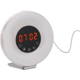 Merkloos Wake Up Light Alarm Clock - Wake Up Naturally - 10 Different Brightness Levels - Snooze Function - Radio is Receivable - Alarm - Different Colors of Light - Natural Sounds for a Wonderful Wake Up Merkloos Wake Up Light Alarm Clock - Wake Up Naturally - 10 Different Brightness Levels - Snooze Function - Radio is Receivable - Alarm - Different Colors of Light - Natural Sounds for a Wonderful Wake Up