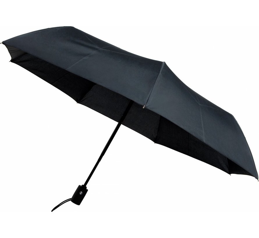 2x Automatische Stormparaplu - Paraplu – Automatisch, Opvouwbaar & Windproof tot 70 - 80 km p/u - Ø 95 cm - 7 panelen - Dubbele Laag - Zwart