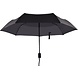 Discountershop 2x Automatic Storm Umbrella - Umbrella - Automatic, Foldable & Windproof up to 70 - 80 km p/h - Ø 95 cm - 7 panels - Double Layer - Black Discountershop 2x Automatic Storm Umbrella - Umbrella - Automatic, Foldable & Windproof up to 70 - 80 km p/h - Ø 95 cm - 7 panels - Double Layer - Black