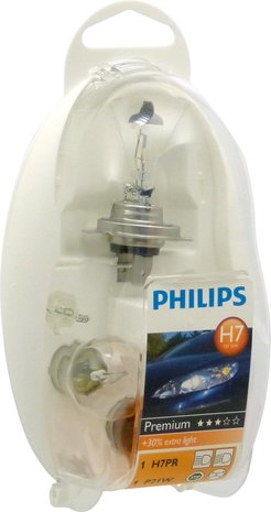 Philips Philips Reservelampenset Premium Vision Easykit H7 55474ekkm Philips Philips Reservelampenset Premium Vision Easykit H7 55474ekkm